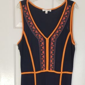 Boho Asymmetric Hem Dress